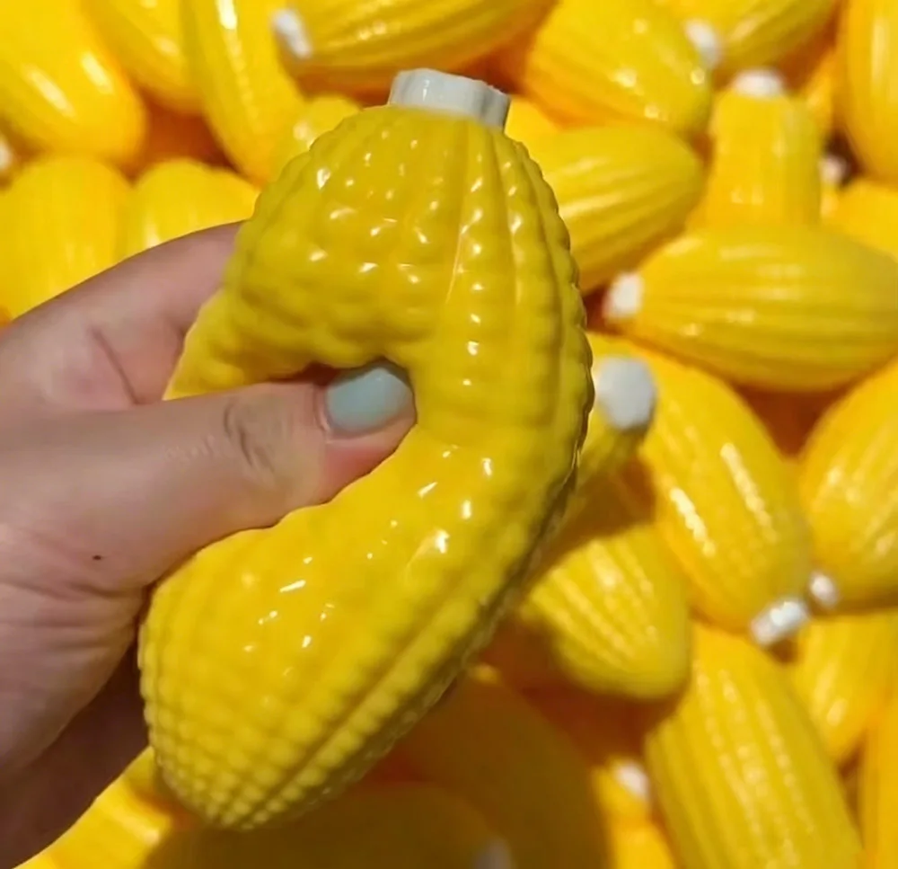Handgefertigter Knuspriger Pfirsich-Mango-Orangen-Pudding Stressball, Knautschspielzeug, Knuspriges und Weiches Lebensmittelspielzeug, ASMR Sensorisches Stressabbau-Spielzeug – Detail 36
