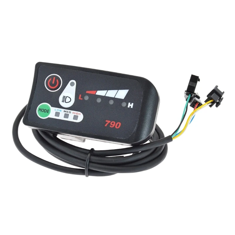 AliExpress ZTTO Electric Bicycles Display 24V 36V 48V, LED-790 Electric Bike Display Matching Controller for Ebikes Accessories