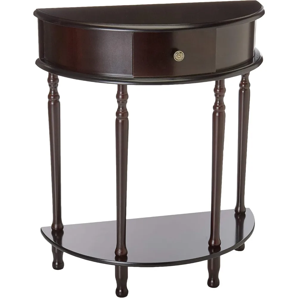 

Frenchi Home Furnishing End Table/Side Table, Espresso Finish