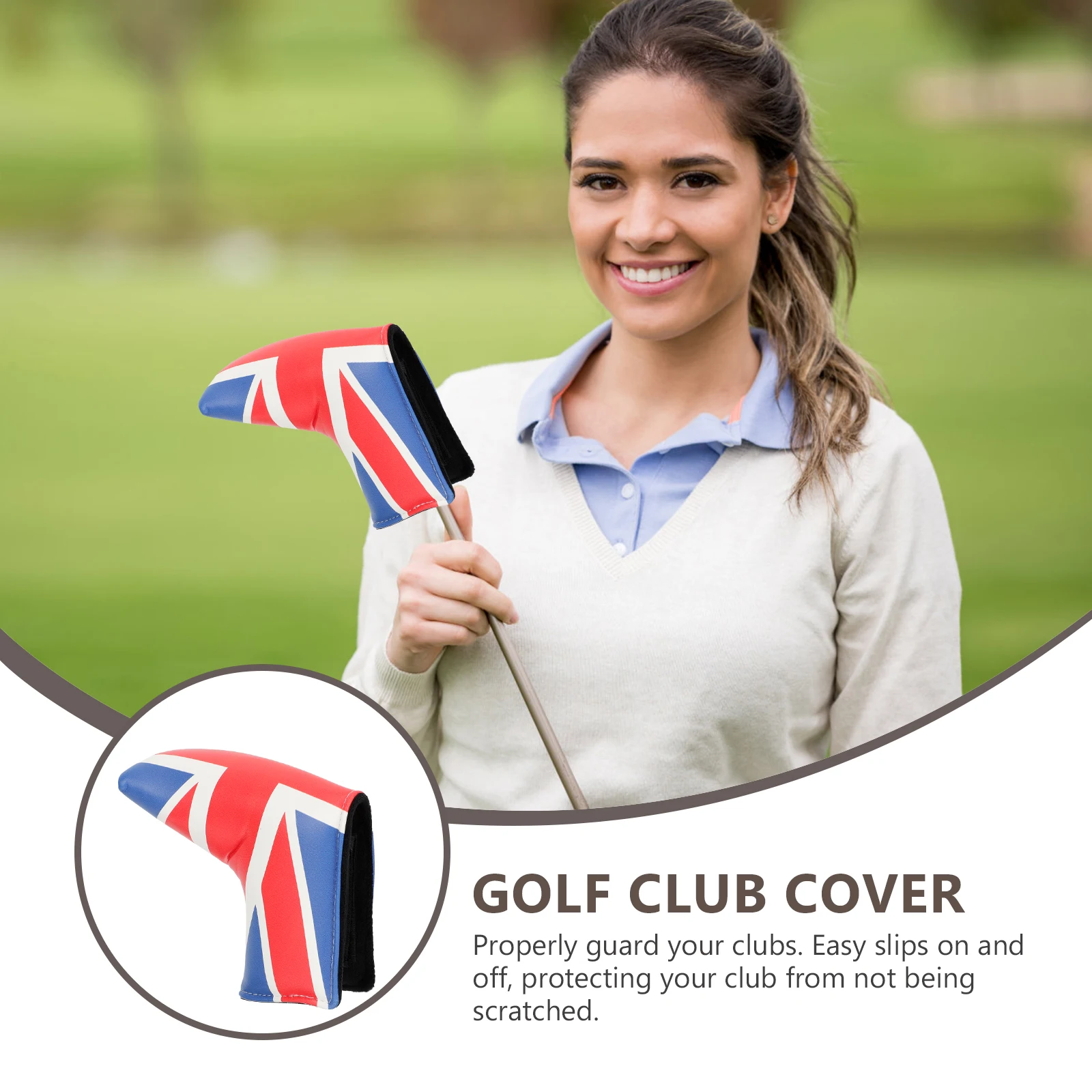 

Golf Club Cover Golfing Clubs Protective Golfs Rod Head Pole Covers Equipment for Putter