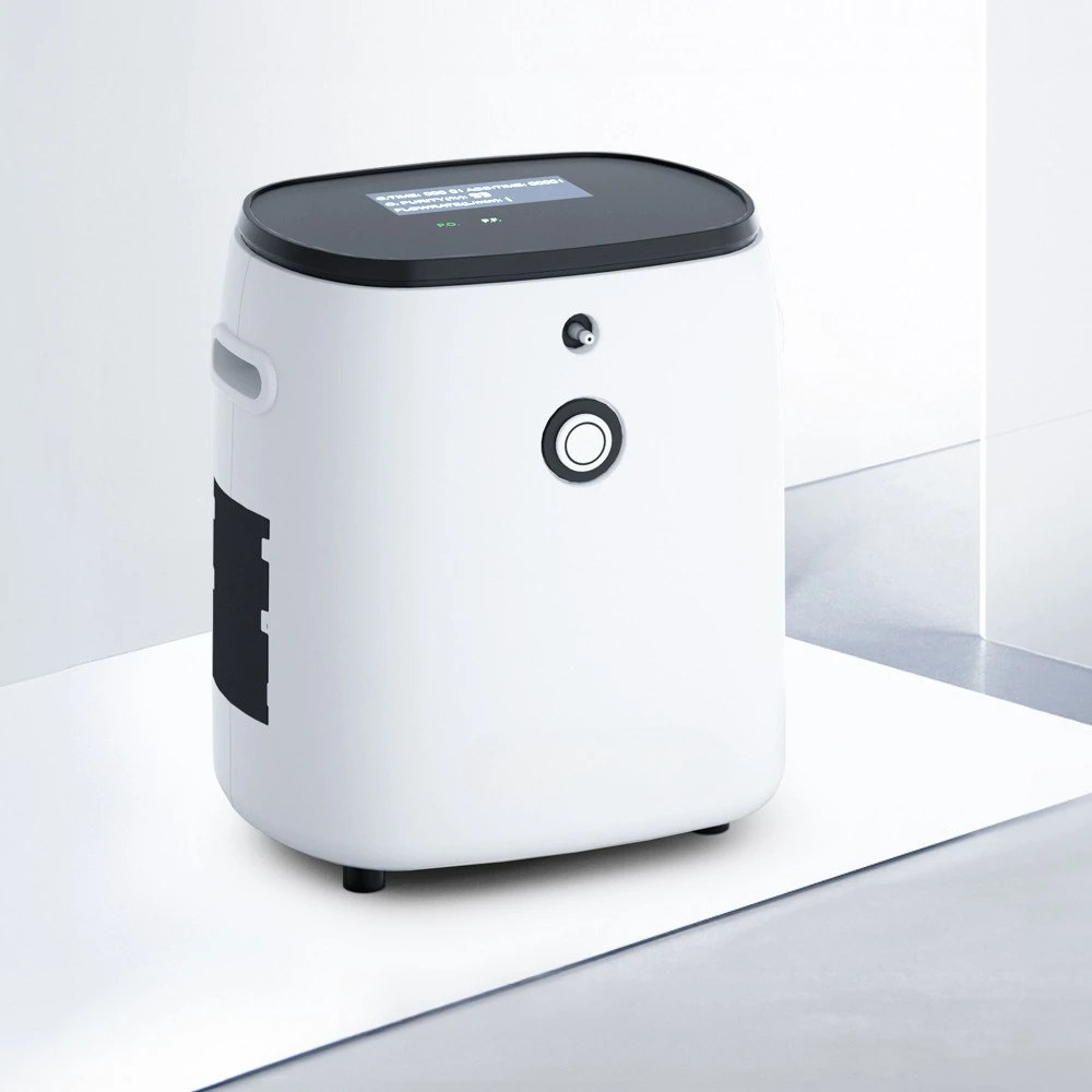Factory Supply 1-7L Flow Dog Cat Mini Portable Therapy Oxygen Concentrator for For Animals Incubator