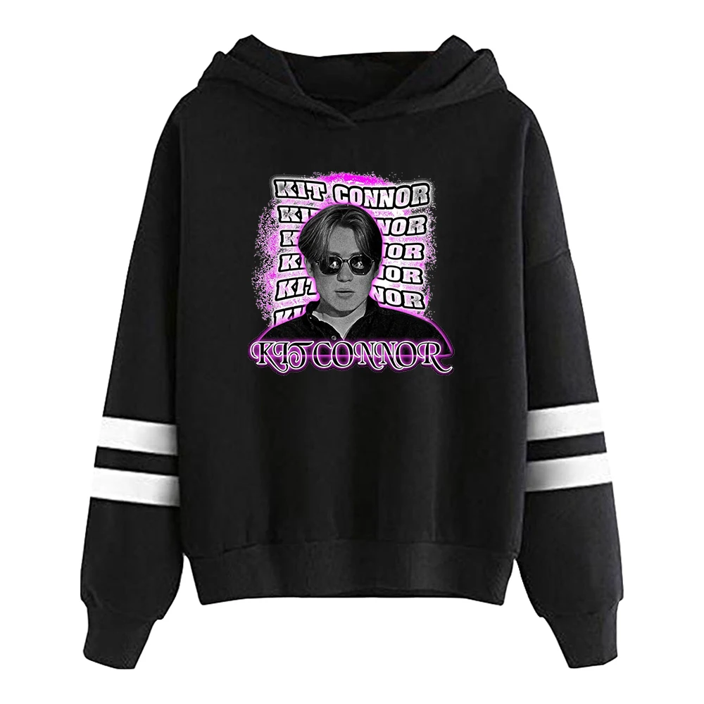 Kit Connor Heartstopper Tv Series Charlie and Nick Hoodie Pocketless Parallel Bars Sleeve Sweatshirts Men Women Fashion Clothes