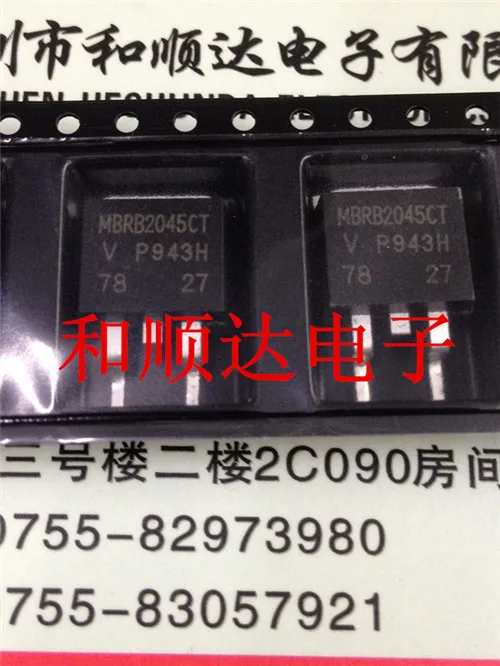 Original nuevo/5 uds/MBRB2045CT TO-263