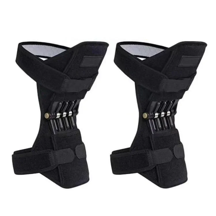 Sport Joint Patella Power Lift Knee Braces Elderly Walking Support Protect Fixed Booster Breathable Rebound Spring Knee New