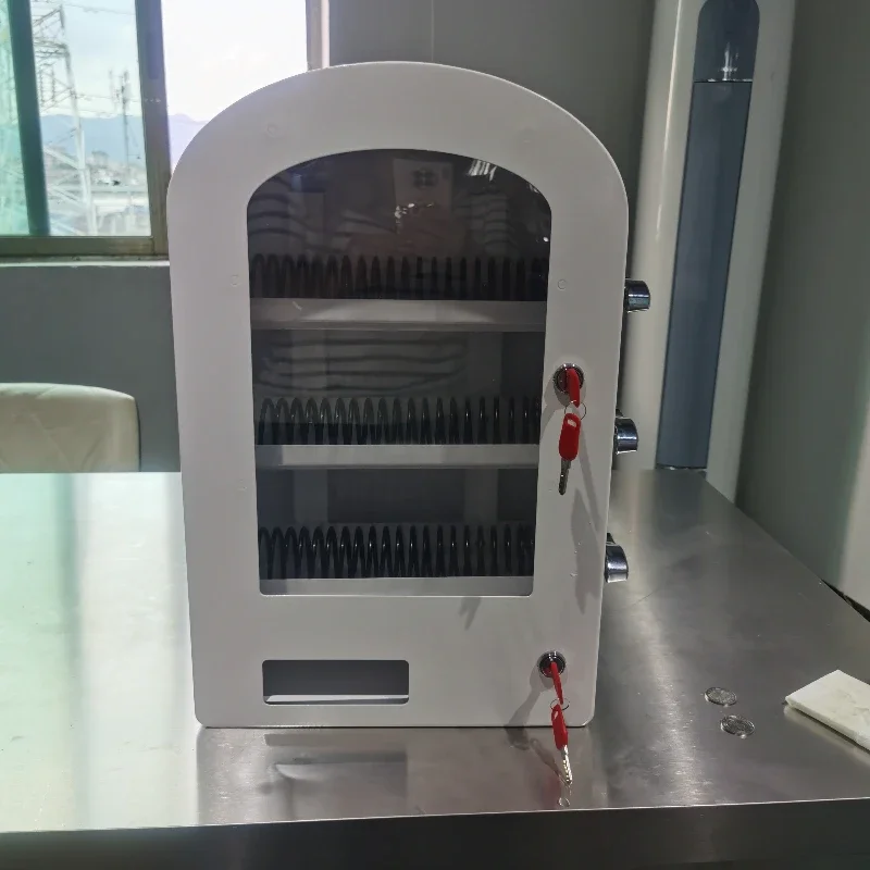 Customized condom vending machine for coin operated small 3 slot wall mounted vending machine