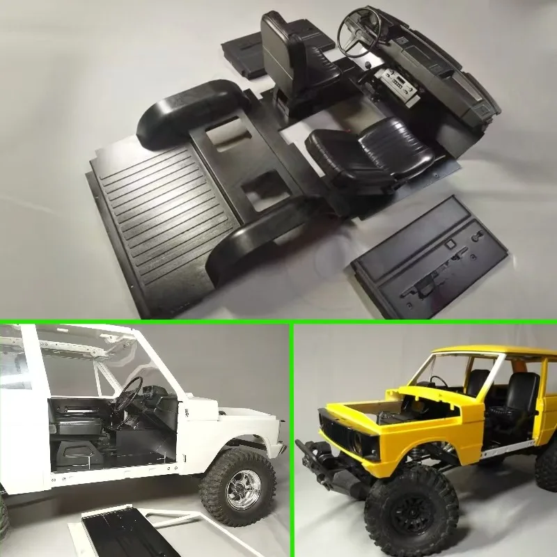 

For 1/10 RC Crawler Car Land Rover Range Rover body interior trx-4 scx10 scx10 second generation modification and upgrade parts