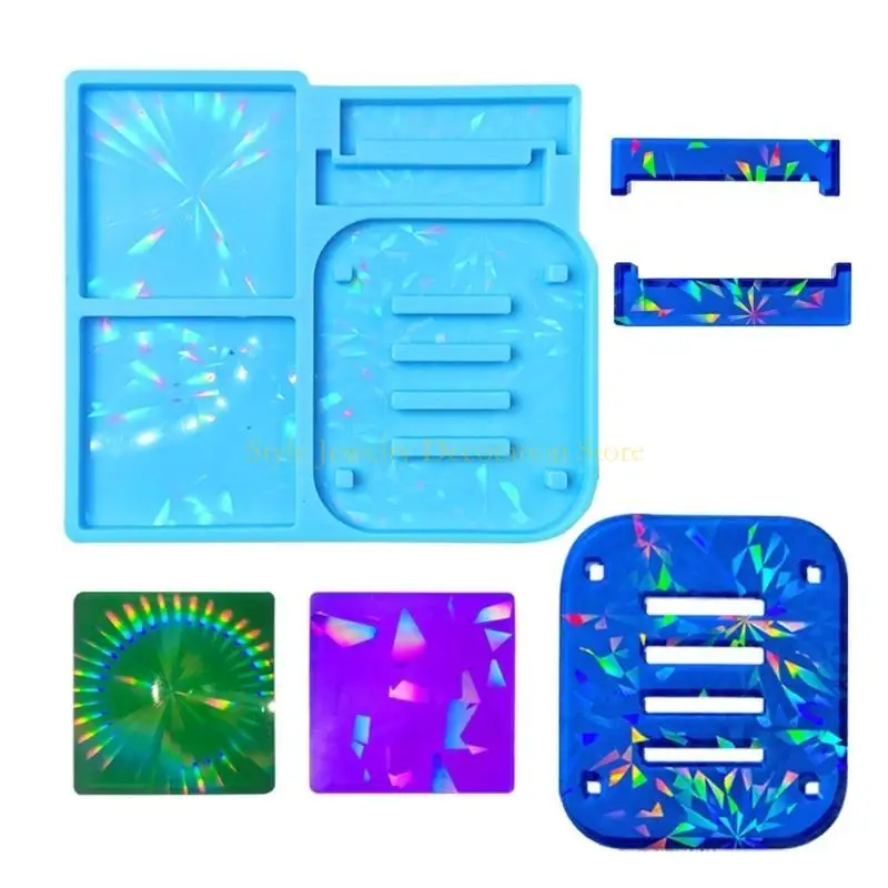 

D46E Epoxy Molds for Resin Casting Holder Silicone Mold