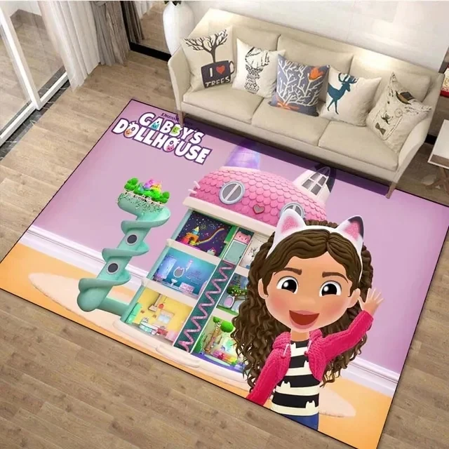 Gabby maison de poupée tapis antidérapants paillassons tapis de sol pour enfants adultes maison chambre décor  15