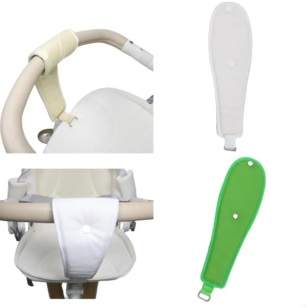 

54DF Solid Color Baby Strollers Safety Support Strap Infant Pushchair Belt Mount Lanyard Must Have for Active Families