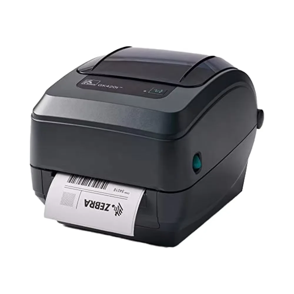 

Original Zebra GK420T 203dpi Desktop Barcode Printer, Direct Thermal or Thermal Transfer Printer