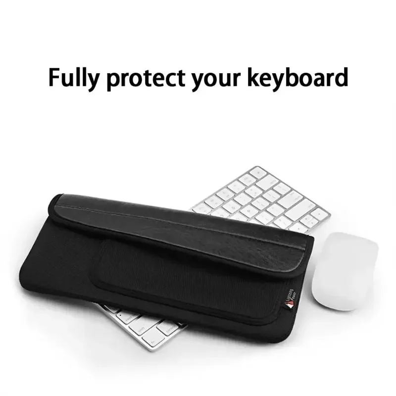 

Carrying Bag Portable Storage Pouch Dustproof Protective Liner Pocket Compatible For Ios Keyboard Mouse