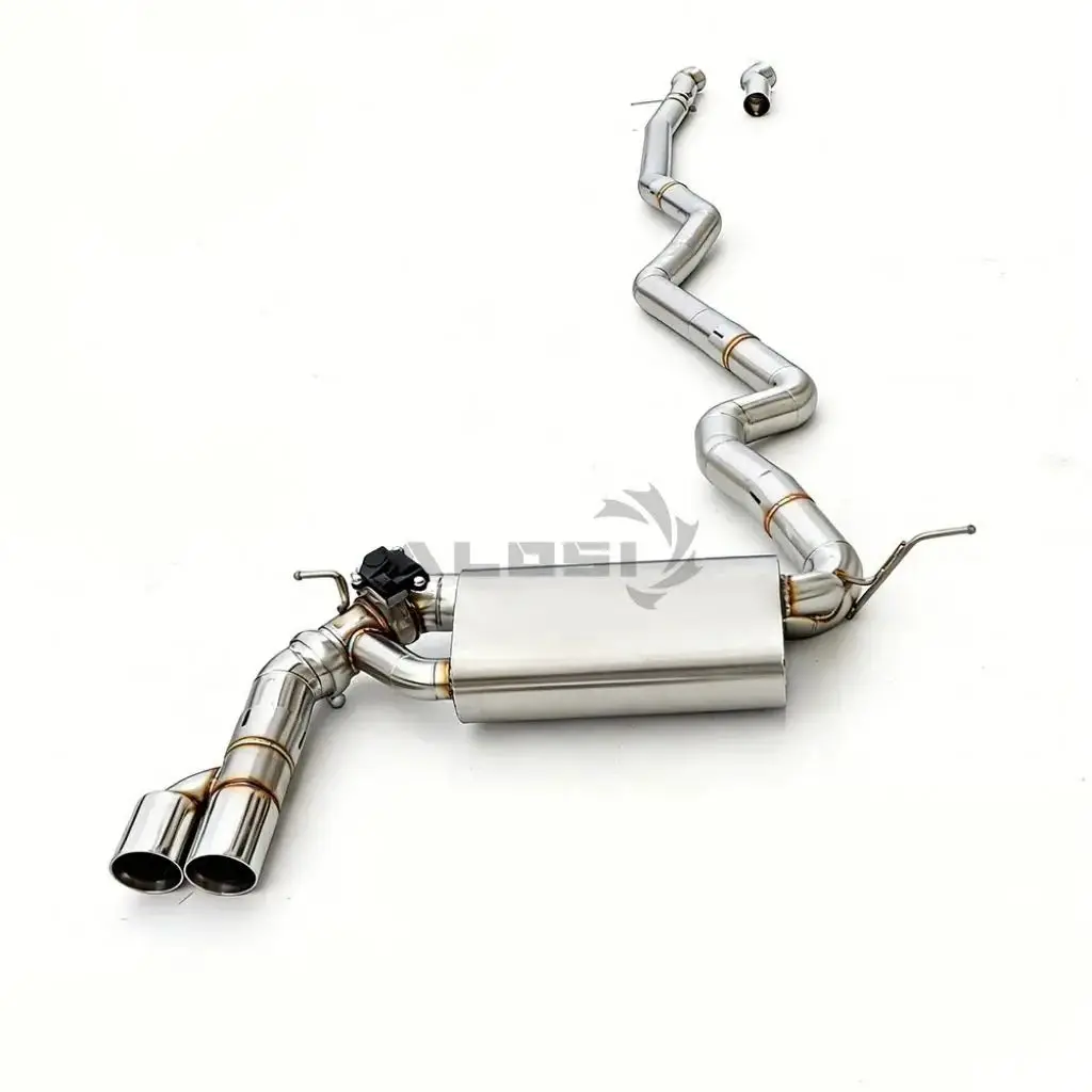 For BMW 440i B58 3.0t (F32/F33/F36) 2016-2020with Valve Muffler Cat Back Exhaust System with Intelligent Valve High Performance