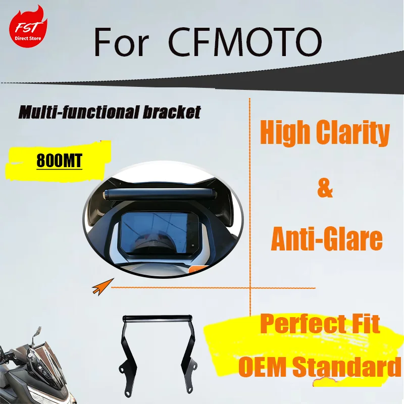 

Upgraded Multifunctional Bracket for CFMOTO 150SC, Easy Install Phone Holder & Extension Bar
