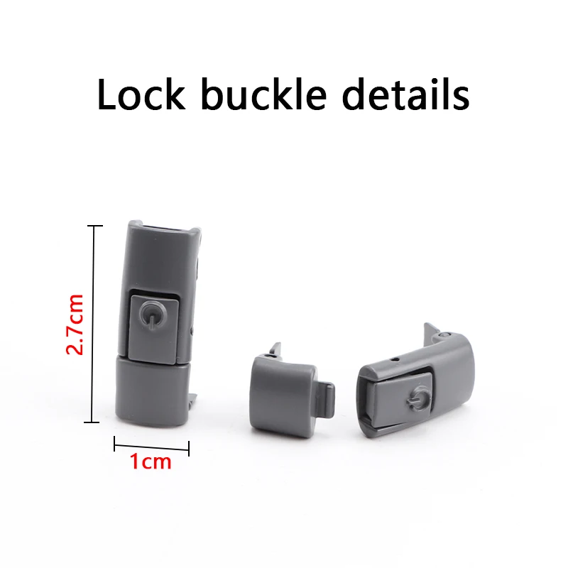 New Colorful Metal Shoelace AF1 Sneakers Kits Metal Laces Tip Clip Elastic Press Buckle Shoelaces Press Lock Shoes Accessories image 5