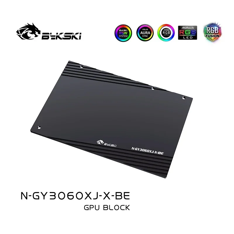 Imagem -06 - Bloco de Água de Bykski Gpu para Palit Galáxia Gainward Manli Inno3d Yeston Pny ax 3060 3060ti Placa de Vídeo Resfriador Líquido de Cobre Vga