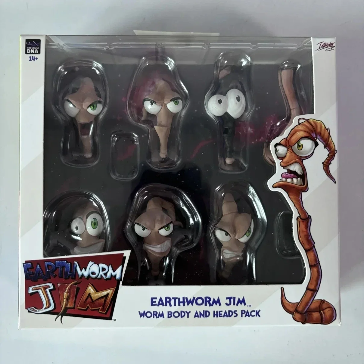 Second Edition Pdna Earthworm Jim Action Figure Hobby Gifts Anime Action Figure Kids Halloween Birthday Present Model Toys