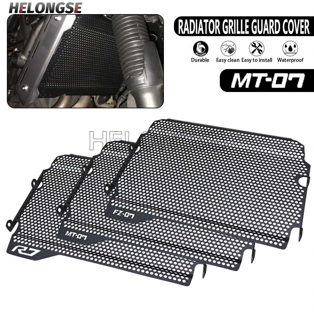 HELONGSE Motorcycle Accessories Cooler Protection Grill Radiator Guard Grille Cover For Yamaha YZF R7 2021 2022 2023 2024 YZFR7