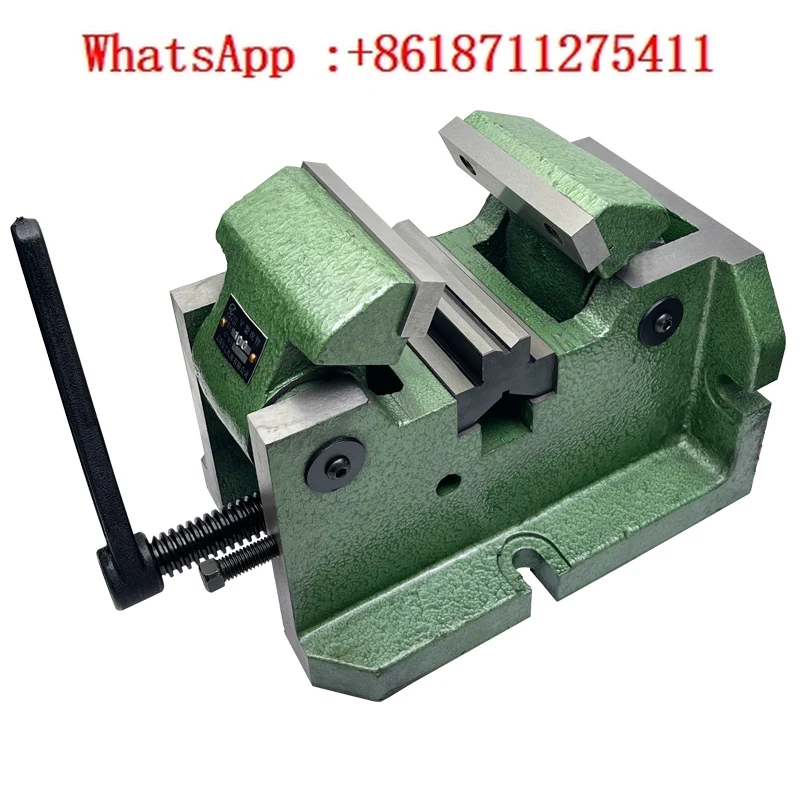 Shanghai TaiGong milling machine V-center vise clamp circular tubular cylindrical vertical vise Q6280 100 200