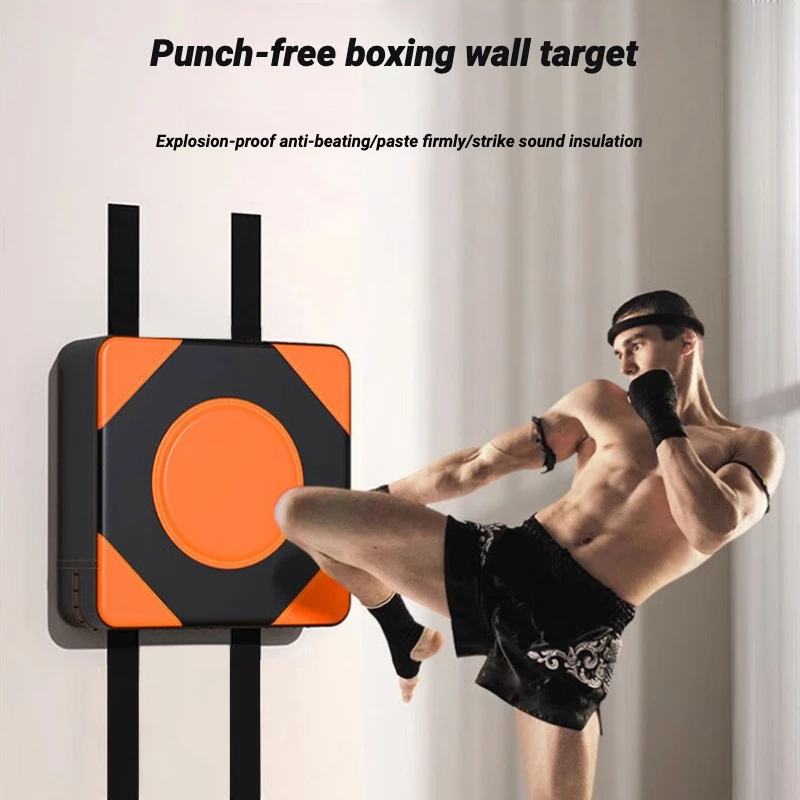 

Boxing Wall Target Explosion Proof Pu Leather Thickened Training Sandbag Warrior Martial Arts Fitness Hand Hanging Wall Target