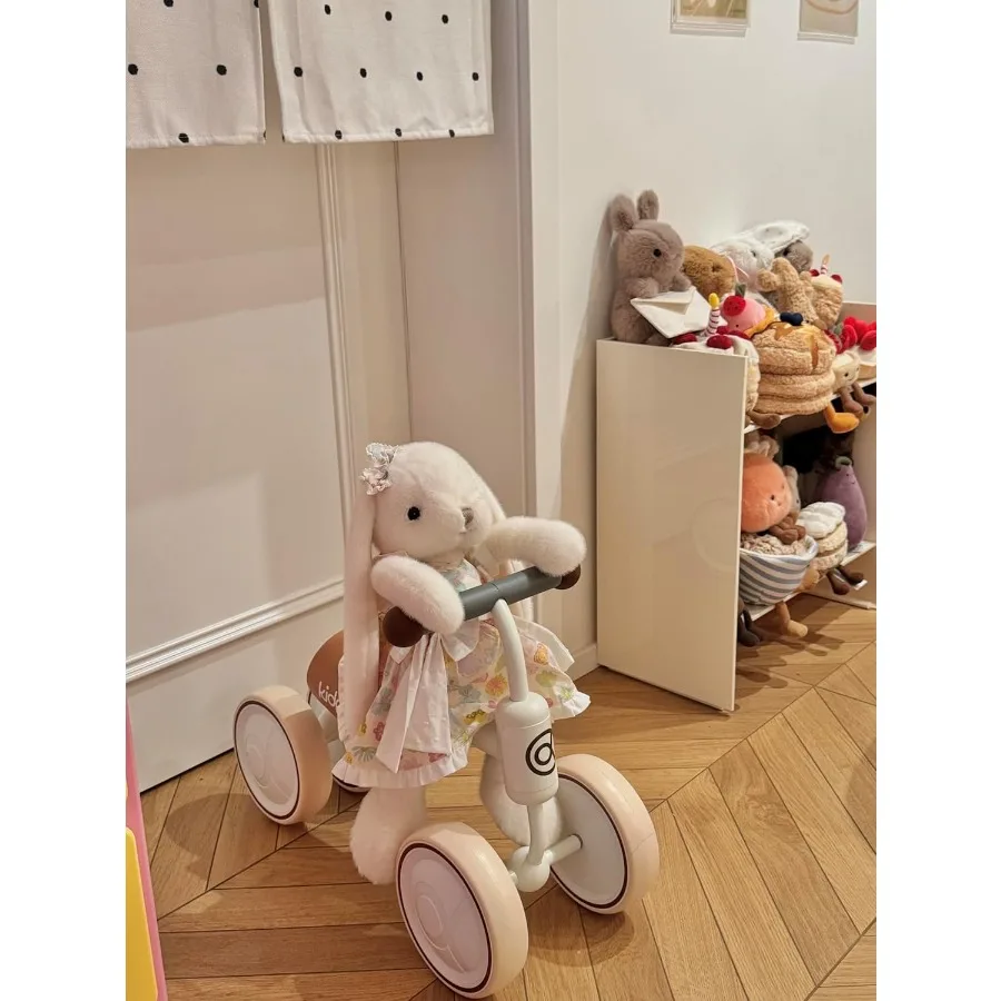 ベビーバランスバイク 1歳児用 幼児用乗用玩具 1歳の誕生日プレゼント 幼児用ファーストバイク（ホワイト）