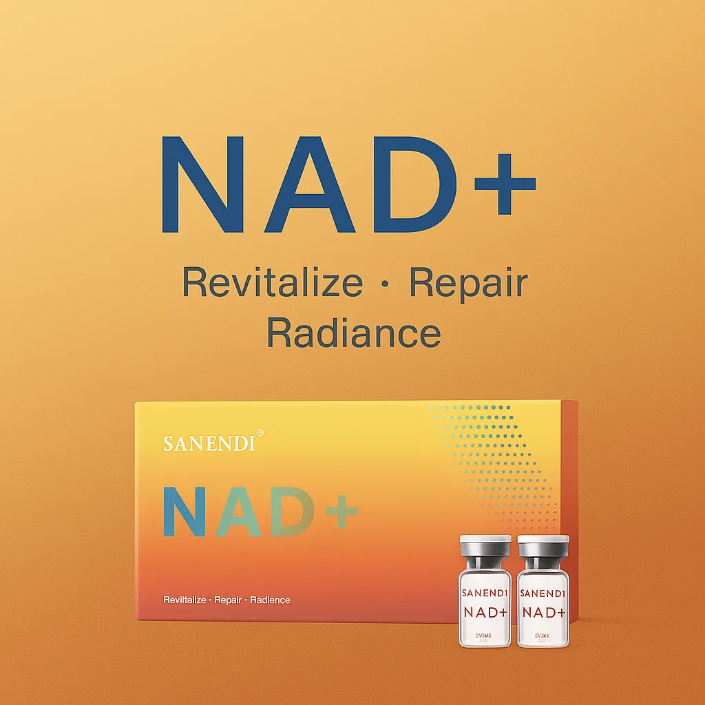 أحدث مصل NAD+ BIO لرفع الوجه PDRN Essence الببتيدات NAD Plus مصل Dr.Pen للشيخوخة والبشرة الباهتة 7 مل * 5 قوارير