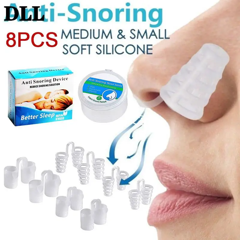 New Nose Vents Nasal Dilators For Better Sleep Sleeping Aid Snoring Solution Anti Snoring Devices Snore Stopper