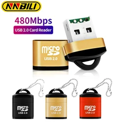 Mini High Speed USB 2.0 Card Reader TF Micro SD Memory Card Adapter For Computer Desktop Laptop Notebooks Micro SD USB cartridge