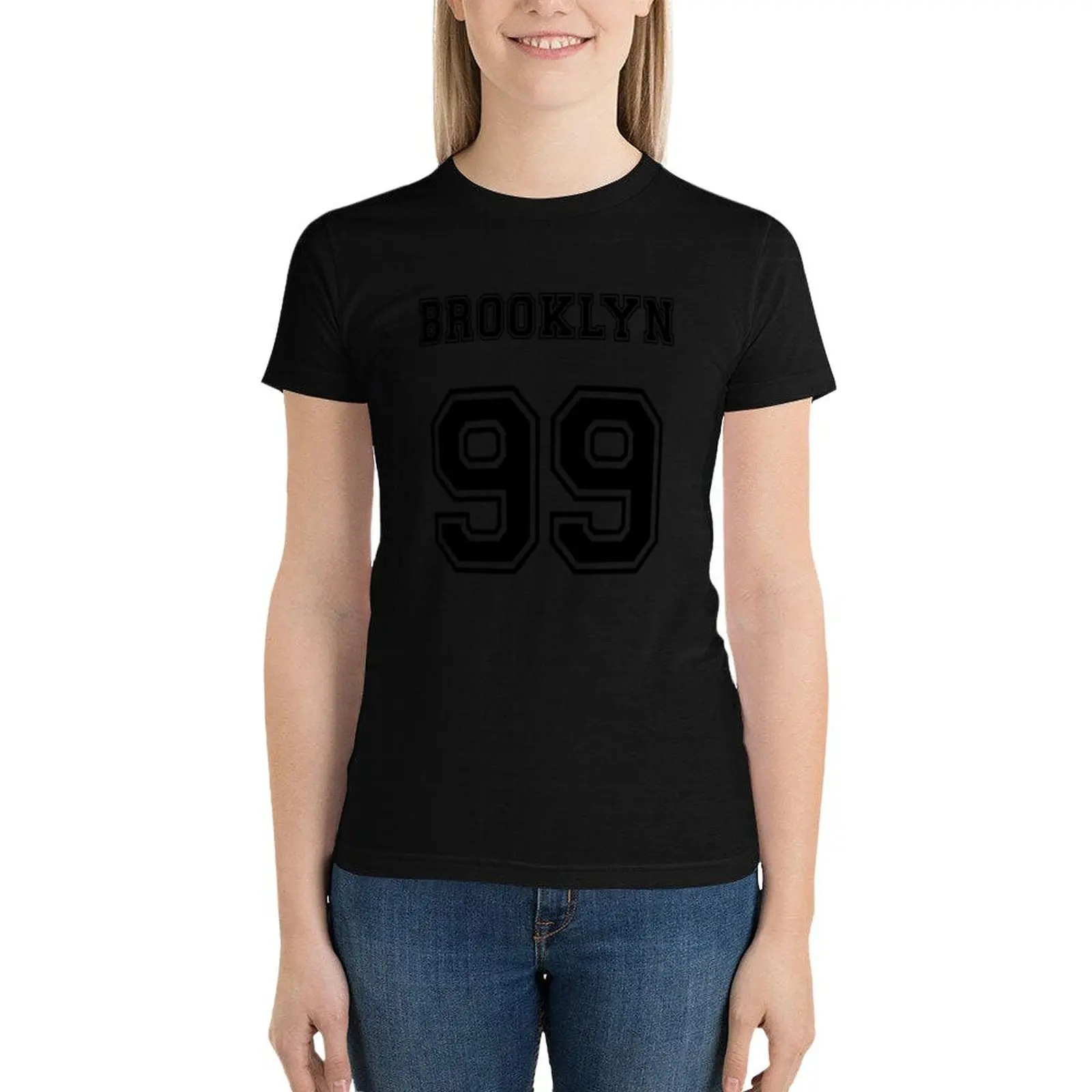 

Brooklyn 99 (Black Font) T-Shirt graphics shirts graphic tees korean Women's clothes