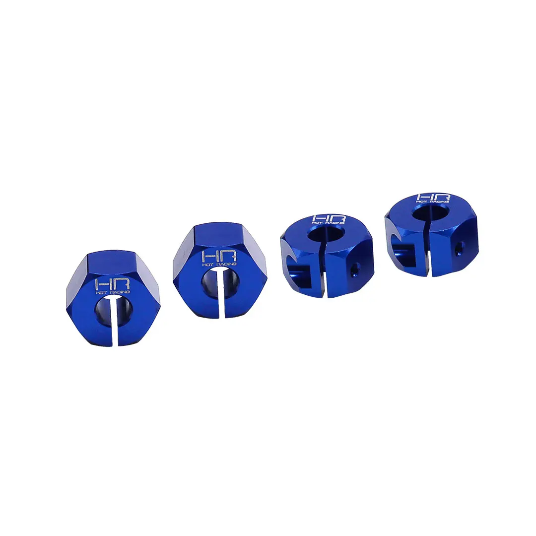 

Radio control RC HR aluminum front and rear 12mm clamping wheel hexes for the 1/10 TRA Traxxas Mini Maxx