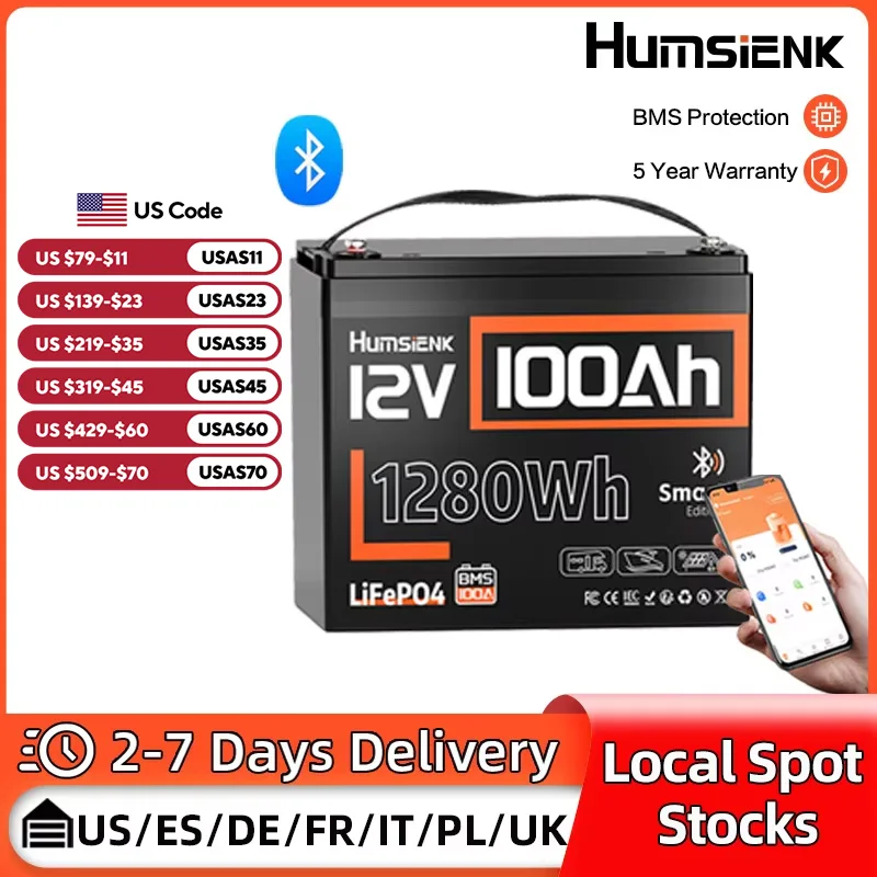 Humsienk 12V 100AH …