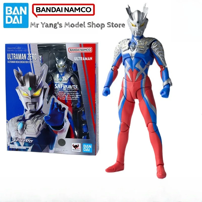 

Фигурка Bandai SHF Ultraman Zero New Generation Star Normal Form, коллекционная модель, подарок, в наличии