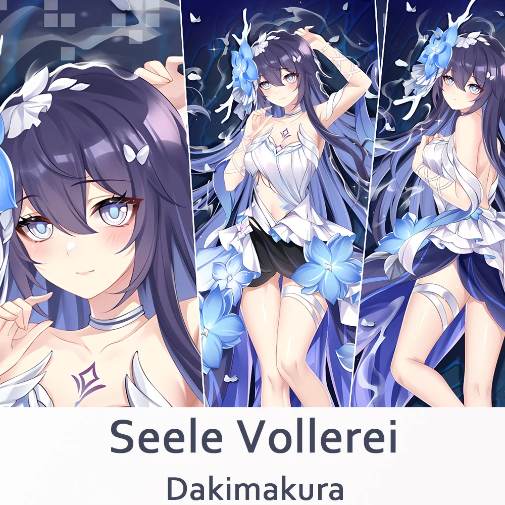 

Anime Seele Vollerei Dakimakura Pillowcase Double-sided Print Hugging Body Bedding Pillow Cover Case Dropshipping