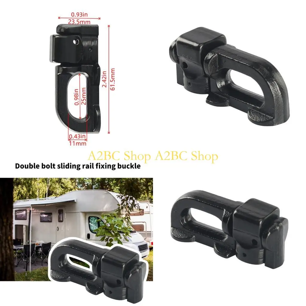 

A2BC L Track Double Stice Tie Down Fitting с использованием L -трековой рельса для прицепа для грузовика для грузовика