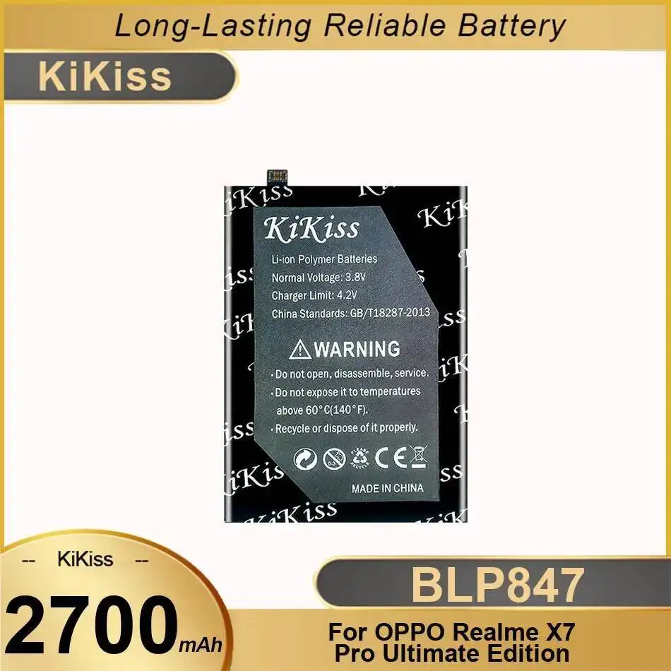 

BLP847 For Oppo Realme X7 Pro Ultimate Edition Mobile Phone Battery 2700Mah High-Efficiency