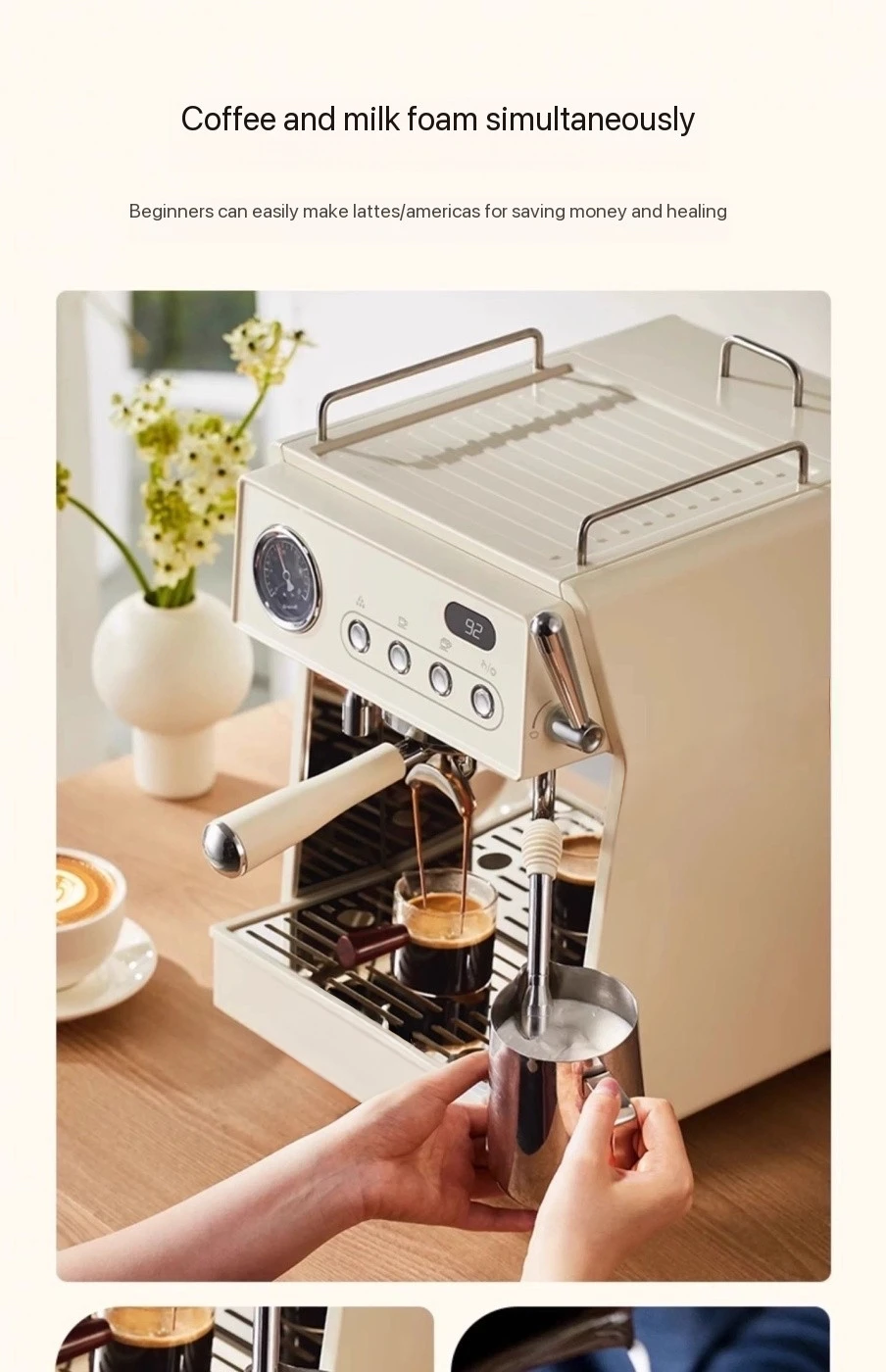 LS-100 ماكينة صنع قهوة اسبريسو كهربائية ومتعددة الوظائف محمولة وفعالة للاستخدام المنزلي في السيارات والفنادق #3