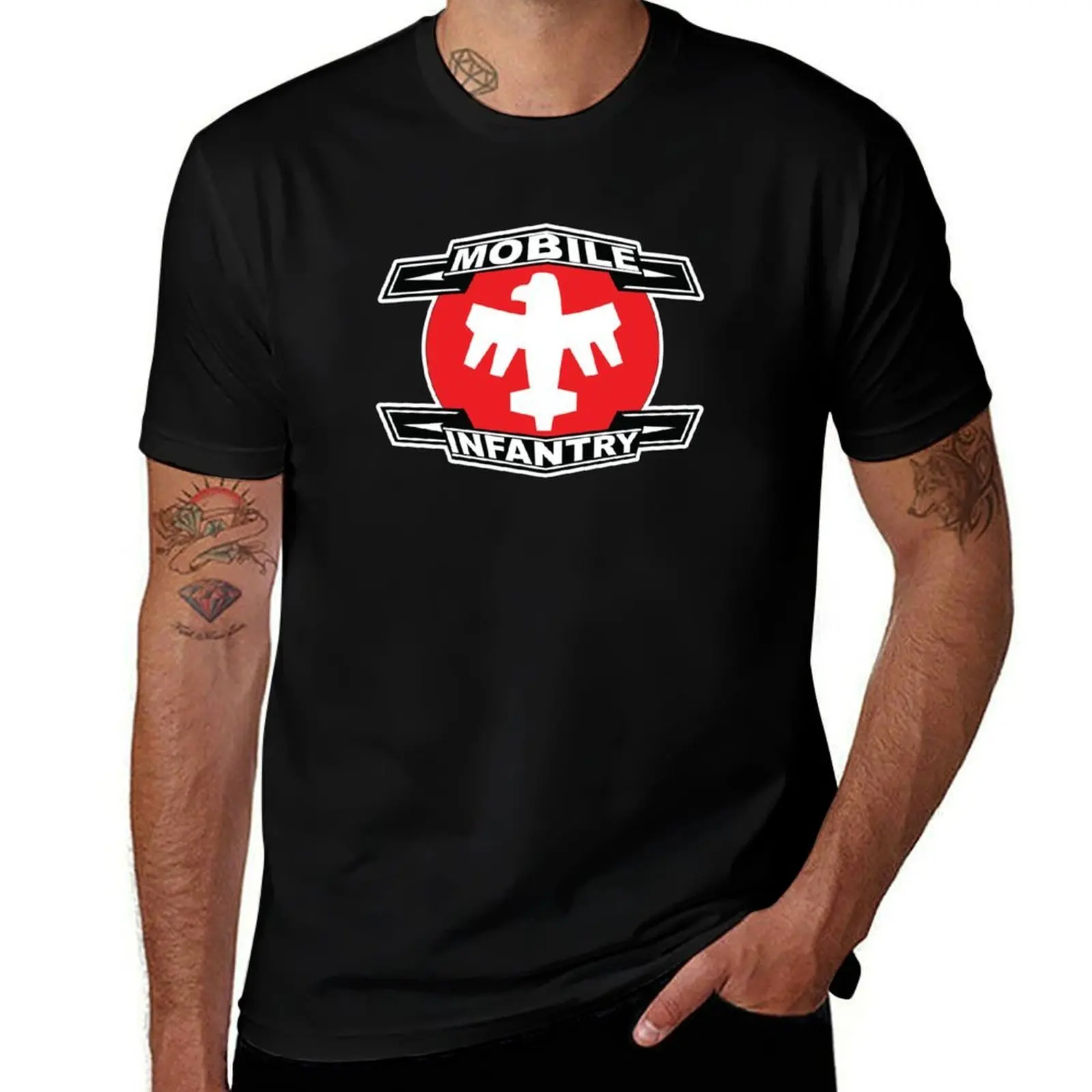 Mobile Infantry T-Shirt Stretch Fabric Comfort T-Shirt