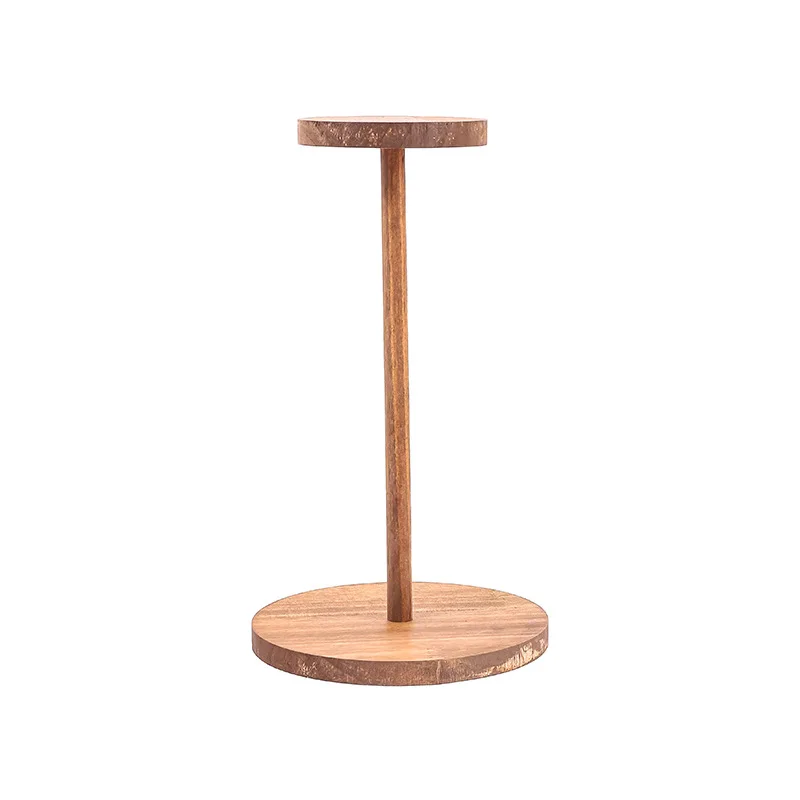 رف مجوهرات سطح المكتب من الخشب الصلب، رف القبعات، عرض المجوهرات في متجر الملابس، حامل الشعر المستعار، حامل الساعات.