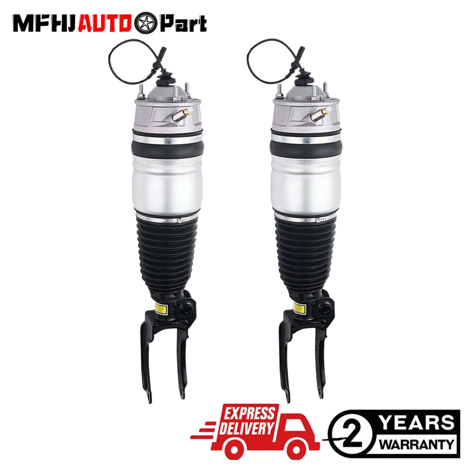 

2x Front Air Suspension Shock Struts For VW Touareg 7P5 7P6 3.6 V6 TDI 2010-2018