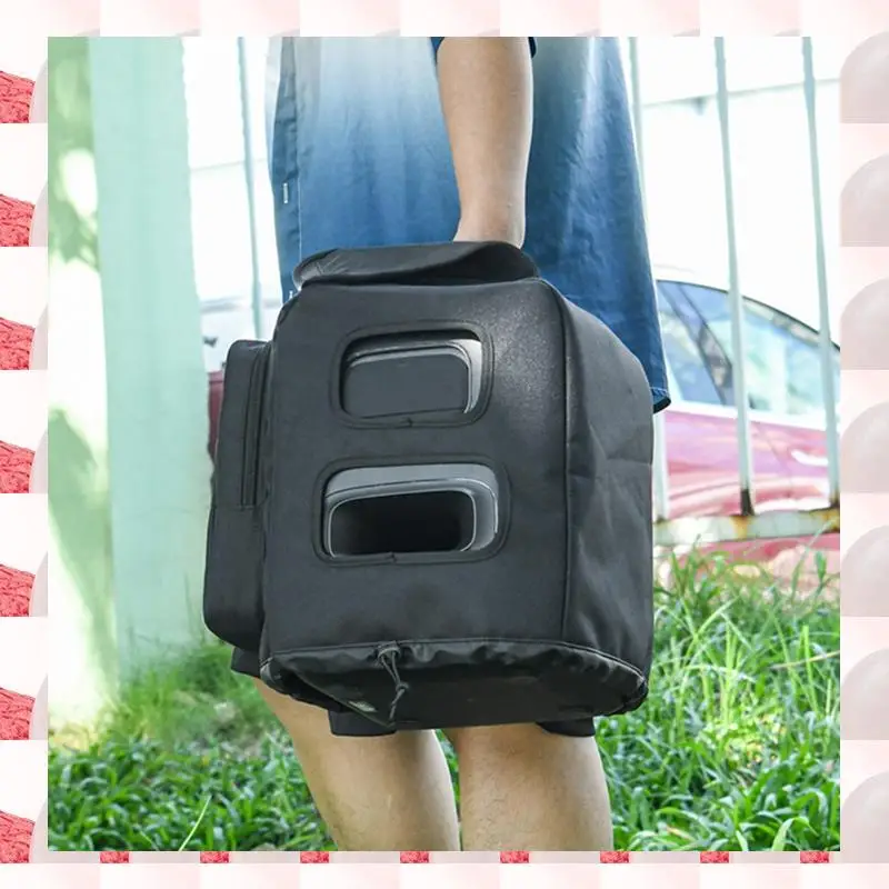 

ABGN Speaker Cover Shockproof Protective Speaker Case With Side Microphone Storage Bag For Partybox Encore Essential