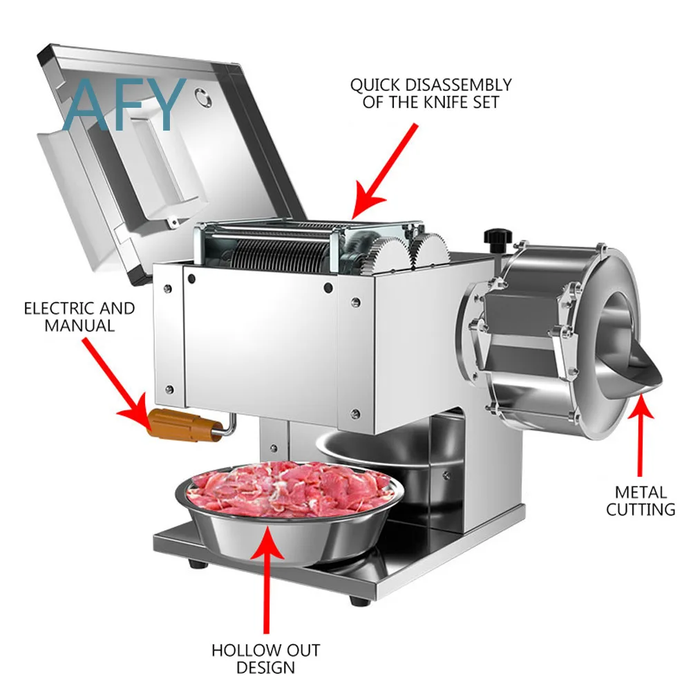 Electric Meat Grinder for Kitchen Chopper Electric Mincer Food Processor Vegetable Shredder Automatic Meat Slicer for Home