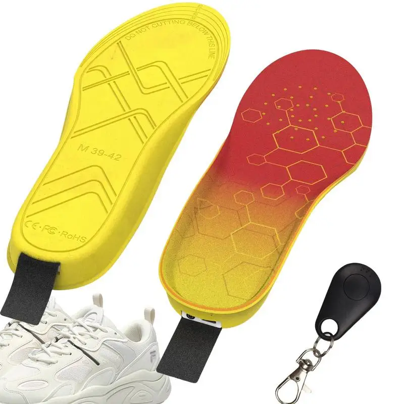 

Electric Heating Insole Heating Pad Electric Insole Rechargeable Foot Warmers 3 Modes Adjustable Feet Warmer Pads For Men &Women