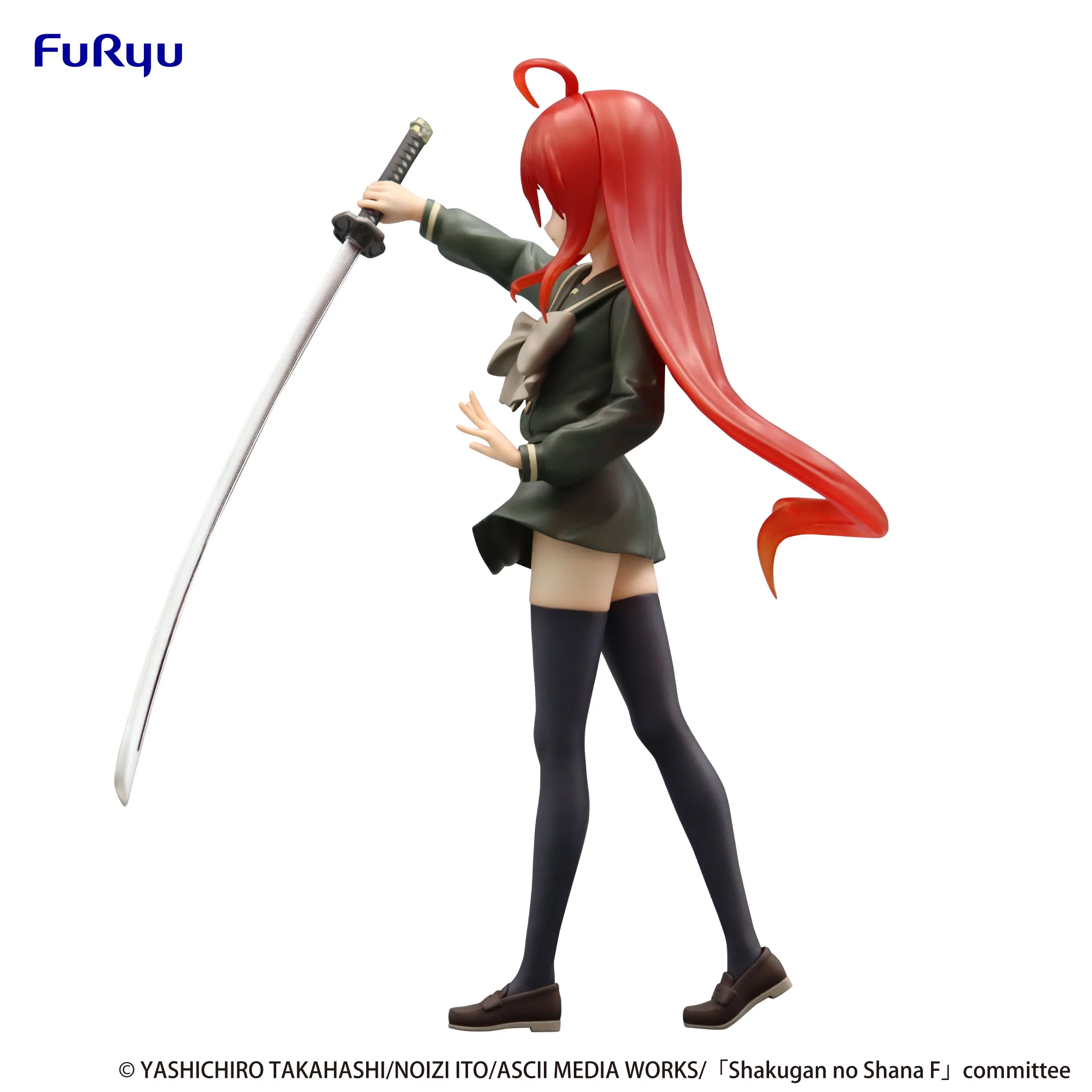 Original Furyu Shakugan No Shana Trio-Try-iT Figure Shana Anime Action Figure Ornaments Desktop Decoration PVC Model Doll GIFT