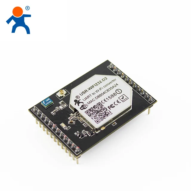 USR-D2 Convertitore seriale UART TTL a Wifi da 2 LAN Supporto + Set di istruzioni per la configurazione