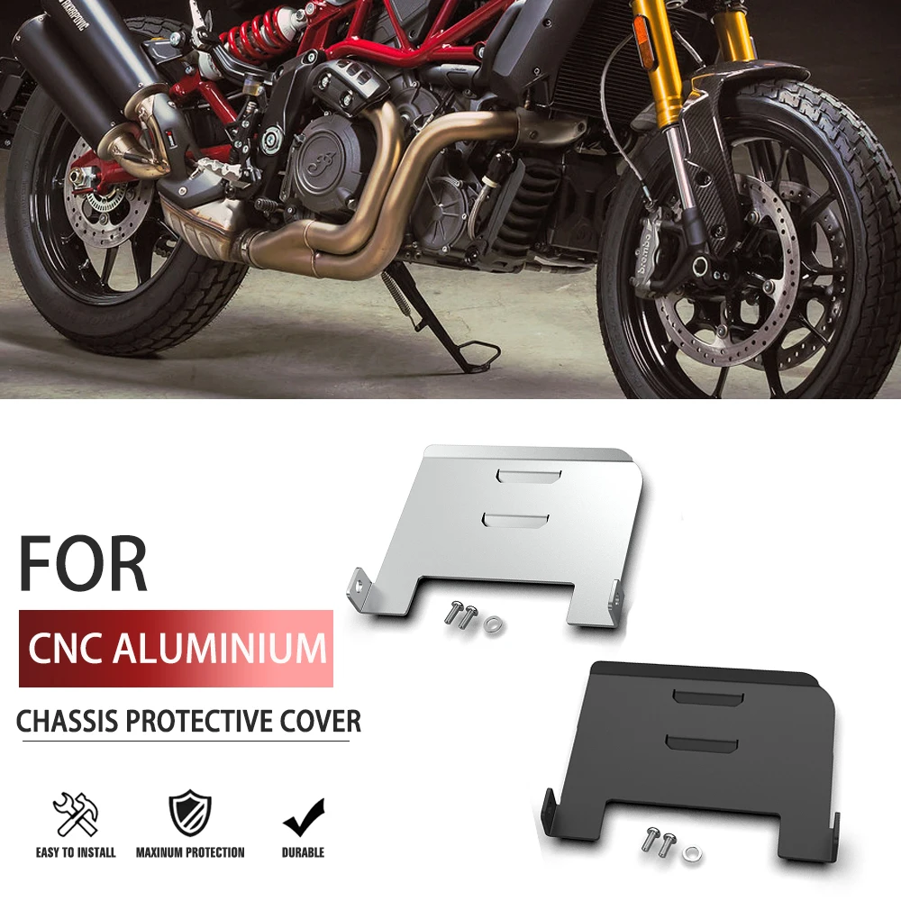 For Indian FTR1200 Victory Scout Octane 2017 -2024 Motorcycle Accessories Engine Protection Cover Chassis Under Guard Skid Plate