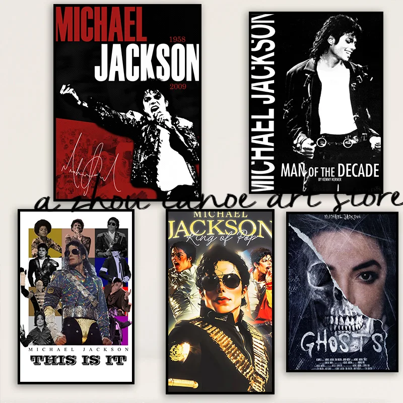 Винтажный поп-классический стиль Майкл-Джейксон SMOOTH CRIMINAL художественный постер холст живопись настенные принты картина гостиная домашний декор