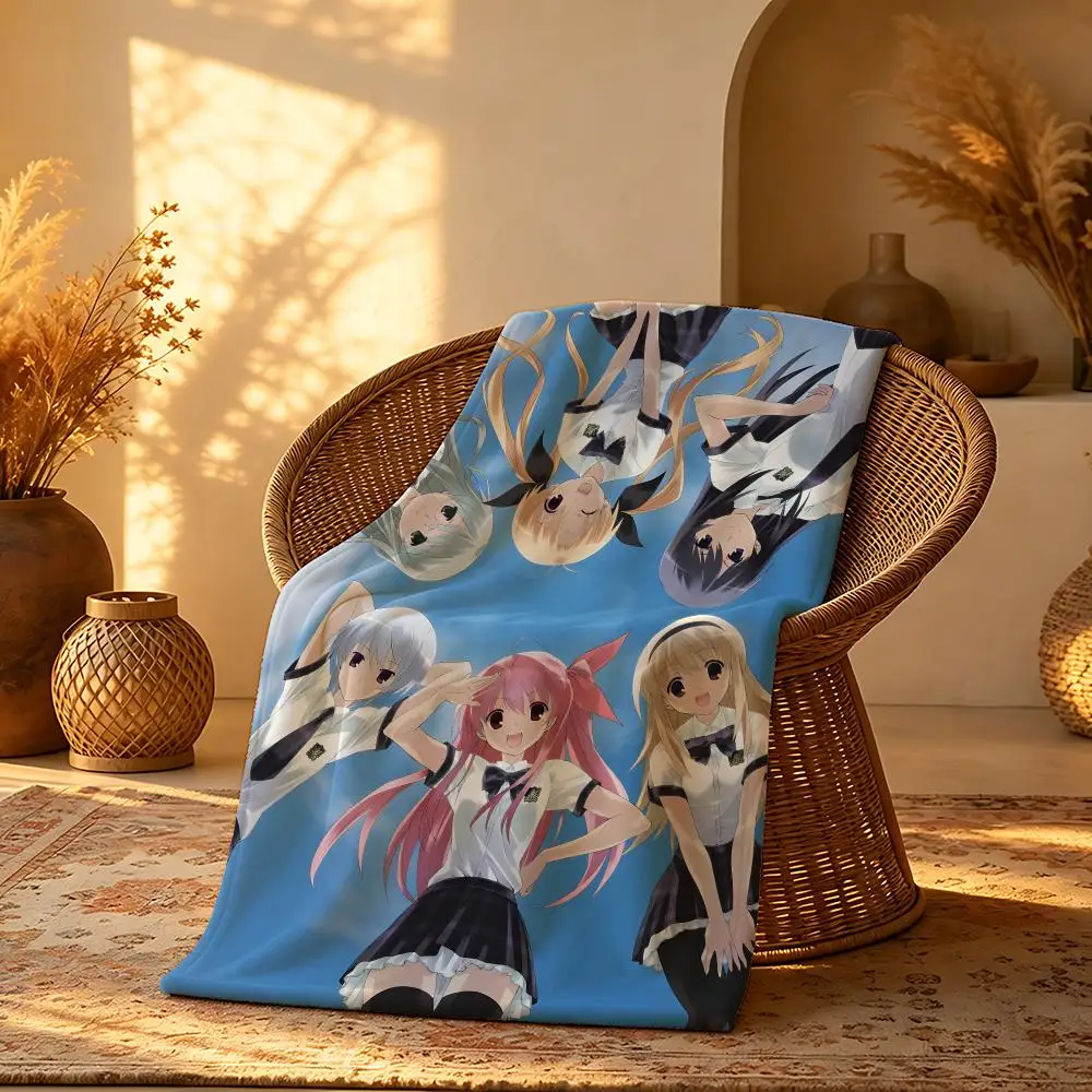 Chaos;Head Throw Short Plush Throw Blanket Soft Skin-Friendly Multi-Scene Home Office