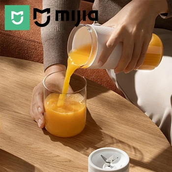 MIJIA Portable Blender 2nd Mini Blenders 19500RPM USB-C Rechargeable Ice Crushing…