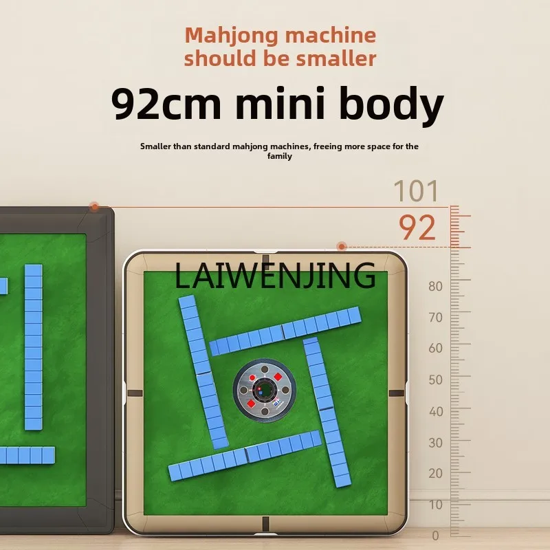 MJY Mahjong-Maschine, automatischer elektrischer Klapp-Esstisch für den Haushalt, Mehrzweck-Minitisch