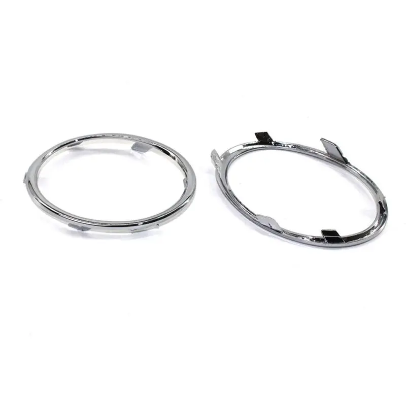 Dependable-Chrome Car Front Fog Light Rings Trim Cover For A4 B8 2009-2012 Accessories