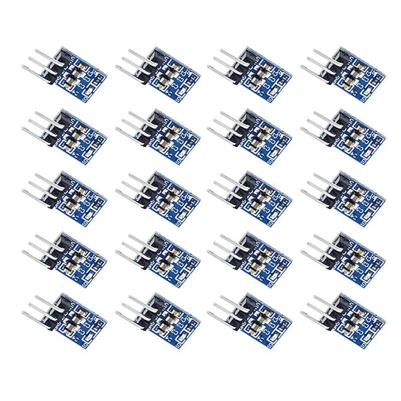 

20PCS 5V To 3.3V DC-DC Step-Down Power Supply Step-Down Module AMS1117-3.3 LDO 800MA